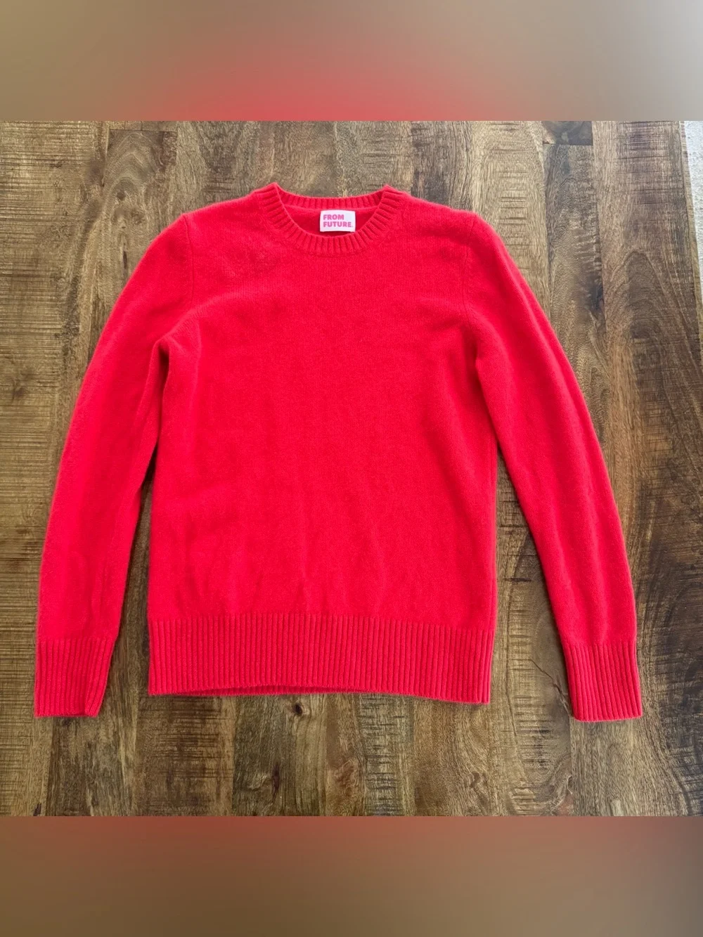 From Future 4-ply crew neck sweater